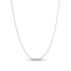 Thumbnail Image 0 of Semi-Solid Singapore Chain Necklace Sterling Silver 24" 1.8mm