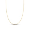 Thumbnail Image 1 of Solid Box Chain Necklace 14K Yellow Gold 22" Adjustable 0.79mm