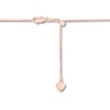 Thumbnail Image 2 of Solid Box Chain Necklace 14K Rose Gold 22" Adjustable 0.79mm