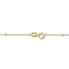 Thumbnail Image 2 of Hollow Beaded Chain Necklace 14K Yellow Gold 18" 1.8mm