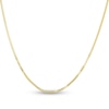 Thumbnail Image 1 of Semi-Solid Milano Chain Necklace 14K Yellow Gold 18" 1.1mm