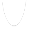 Thumbnail Image 1 of Semi-Solid Rolo Chain Necklace 14K White Gold 20&quot; 2mm