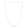 Thumbnail Image 3 of Semi-Solid Rolo Chain Necklace 14K White Gold 20&quot; 2mm