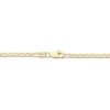 Thumbnail Image 2 of Hollow Rolo Chain Necklace 14K Yellow Gold 20" 2.5mm