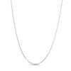 Thumbnail Image 1 of Hollow Rolo Chain Necklace 14K White Gold 16" 2.5mm