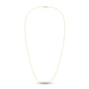 Thumbnail Image 3 of Fancy Hollow Chain Necklace 14K Yellow Gold 16" 1.4mm