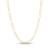 Thumbnail Image 1 of Solid Two-Tone Figaro Chain Necklace 14K Yellow Gold 22" 4.8mm