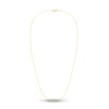Thumbnail Image 3 of Fancy Hollow Chain Necklace 14K Yellow Gold 18" 1.4mm