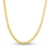 Thumbnail Image 1 of Semi-Solid Miami Cuban Link Necklace 14K Yellow Gold 24" 6.1mm