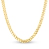 Thumbnail Image 1 of Semi-Solid Miami Cuban Link Necklace 14K Yellow Gold 24" 6.1mm