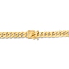 Thumbnail Image 2 of Semi-Solid Miami Cuban Link Necklace 14K Yellow Gold 24" 6.1mm