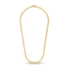 Thumbnail Image 2 of Semi-Solid Miami Cuban Link Necklace 14K Yellow Gold 24" 7.2mm