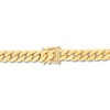 Thumbnail Image 2 of Semi-Solid Miami Cuban Link Necklace 14K Yellow Gold 24" 7mm