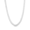 Thumbnail Image 0 of Solid Miami Cuban Link Necklace 14K White Gold 22" 5.8mm