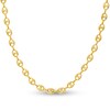 Thumbnail Image 1 of Hollow Mariner Chain Necklace 14K Yellow Gold 24" 6.7mm