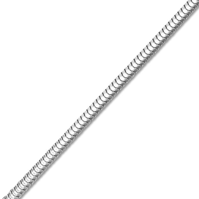 Main Image 2 of Hollow Snake Chain Necklace 14K White Gold 16" 1.9mm