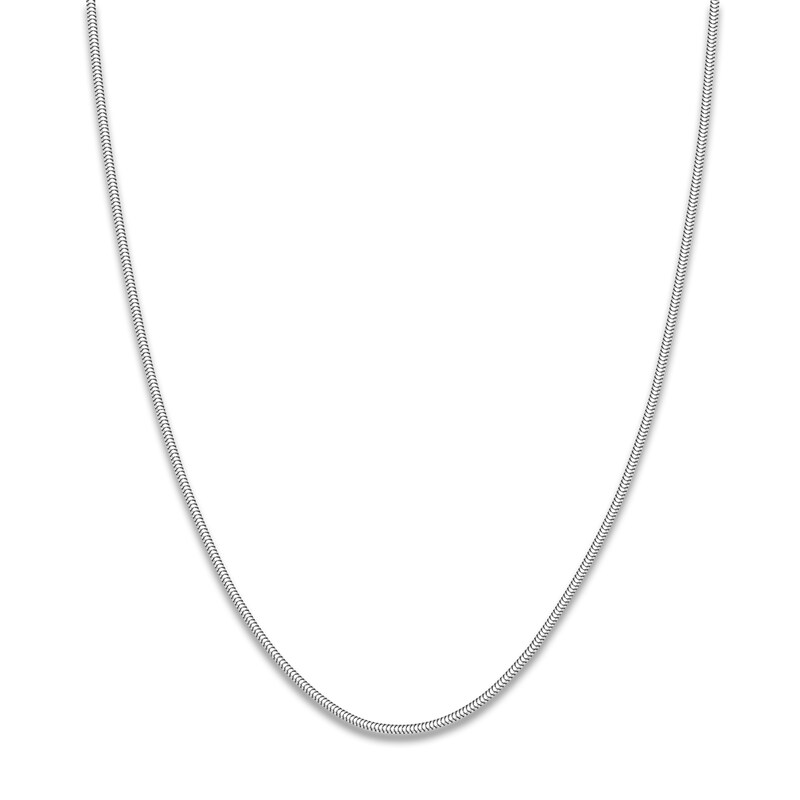 Hollow Snake Chain Necklace 14K Gold 20" 1.9mm