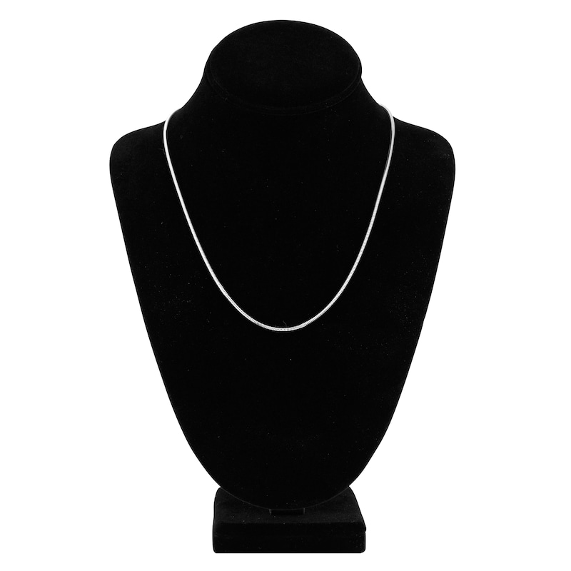 Main Image 4 of Hollow Snake Chain Necklace 14K White Gold 20" 1.9mm