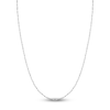 Thumbnail Image 1 of Solid Singapore Chain Necklace 14K White Gold 24" 1.7mm