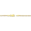 Thumbnail Image 3 of Solid Singapore Chain Necklace 14K Yellow Gold 16" 1.7mm