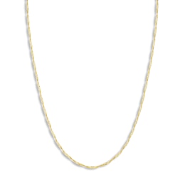 Solid Singapore Chain Necklace 14K Yellow Gold 20" 1.7mm