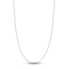 Thumbnail Image 1 of Diamond-Cut Solid Cable Chain Necklace 14K White Gold 20" 2.3mm