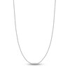 Thumbnail Image 1 of Diamond-Cut Solid Cable Chain Necklace 14K White Gold 24" 2.3mm