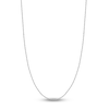 Thumbnail Image 0 of Diamond-Cut Solid Cable Chain Necklace 14K White Gold 30" 2.3mm