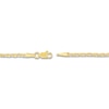 Thumbnail Image 3 of Diamond-Cut Solid Cable Chain Necklace 14K Yellow Gold 18" 2.3mm
