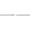 Thumbnail Image 3 of Hollow Square Wheat Chain Necklace 14K White Gold 20" 2.2mm