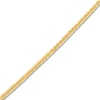 Thumbnail Image 2 of Hollow Square Wheat Chain Necklace 14K Yellow Gold 18&quot; 2.2mm