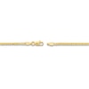 Thumbnail Image 3 of Hollow Square Wheat Chain Necklace 14K Yellow Gold 20" 2.2mm