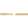 Thumbnail Image 2 of Solid Cuban Link Necklace 14K Yellow Gold 30" 7.3mm