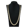 Thumbnail Image 3 of Solid Cuban Link Necklace 14K Yellow Gold 30" 7.3mm