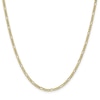 Thumbnail Image 1 of Semi-Solid Figaro Chain Necklace 10K Yellow Gold 18" 18mm