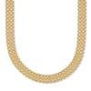 Thumbnail Image 1 of Basket Weave Necklace 14K Yellow Gold 17"