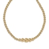 Thumbnail Image 1 of Fancy Link Chain Necklace 14K Yellow Gold 17.5"