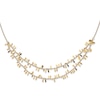 Thumbnail Image 1 of Double-Strand Link Necklace 14K Yellow Gold 17.75"