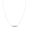 Thumbnail Image 1 of Solid Box Chain Necklace 18K Yellow Gold 20" 0.73mm