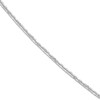 Thumbnail Image 2 of Diamond-Cut Cable Chain Necklace 18K White Gold 20" 1.05mm