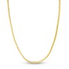 Thumbnail Image 1 of Flat Bombe Solid Franco Chain Necklace 14K Yellow Gold 24" 4mm