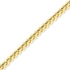 Thumbnail Image 1 of Flat Bombe Solid Franco Chain Necklace 14K Yellow Gold 24" 4mm