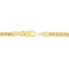 Thumbnail Image 2 of Flat Bombe Solid Franco Chain Necklace 14K Yellow Gold 24" 4mm