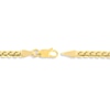 Thumbnail Image 3 of Flat Bombe Solid Franco Chain Necklace 14K Yellow Gold 24" 4mm