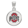 Thumbnail Image 1 of Ohio State University Enamel Charm Sterling Silver