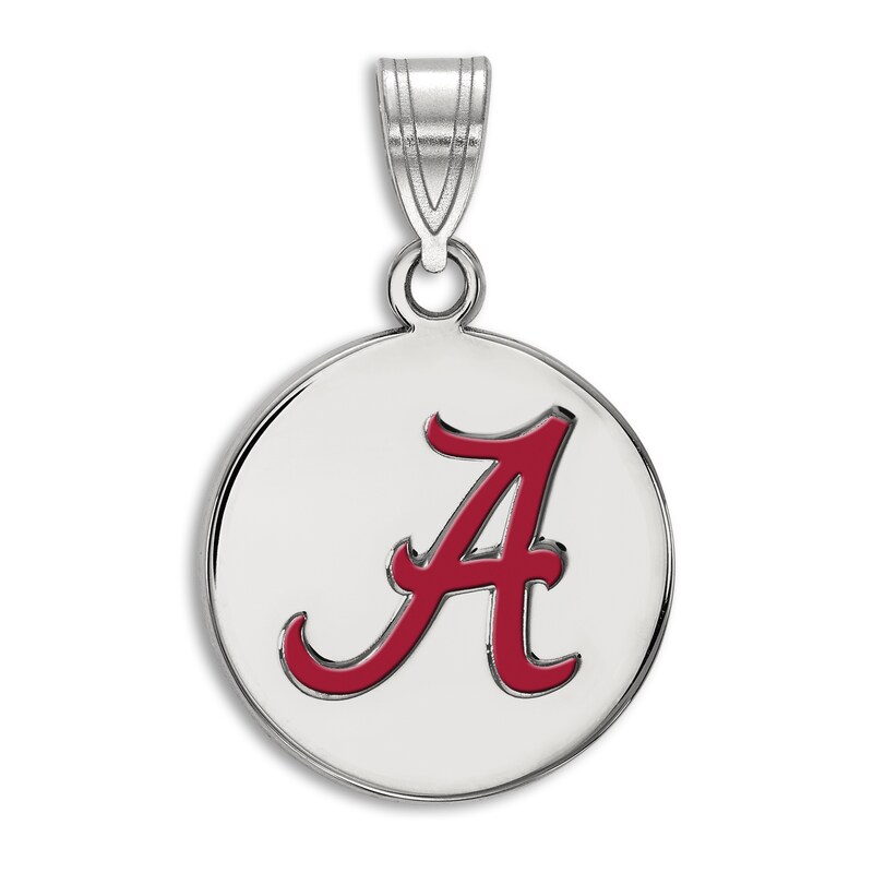 University of Alabama Enamel Charm Sterling Silver