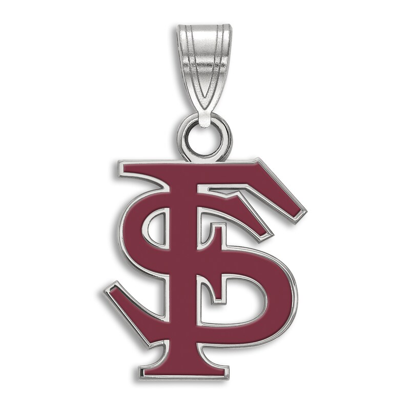 Main Image 1 of University of Florida Enamel Charm Sterling Silver