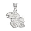 Thumbnail Image 1 of University of Kansas Enamel Charm Sterling Silver