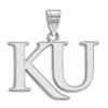 Thumbnail Image 0 of University of Kansas Enamel Charm Sterling Silver