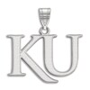 Thumbnail Image 1 of University of Kansas Enamel Charm Sterling Silver